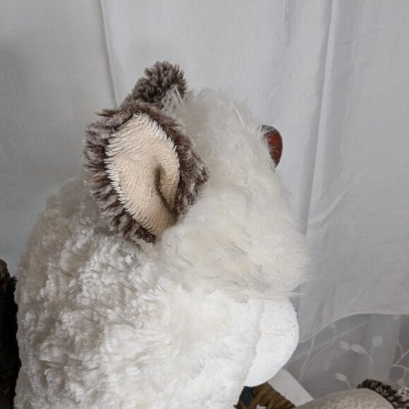 Aurora Purely Luxe White Alpaca 20" Stuffed Toy, Soft Plush - Picture 6 of 7
